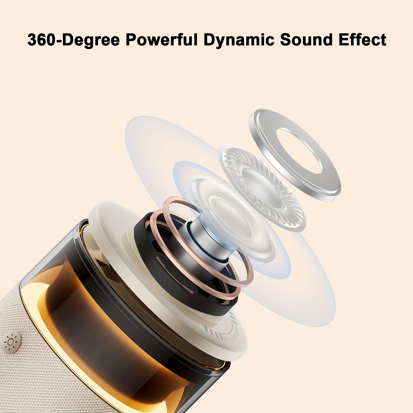mini led light multifunctional fast wireless charger phone stand portable speaker hi fi   led night light cell phone wireless charging station for iphone 16 15 14   all series for       2 pro 3 earbuds   watch all series only Product details 2