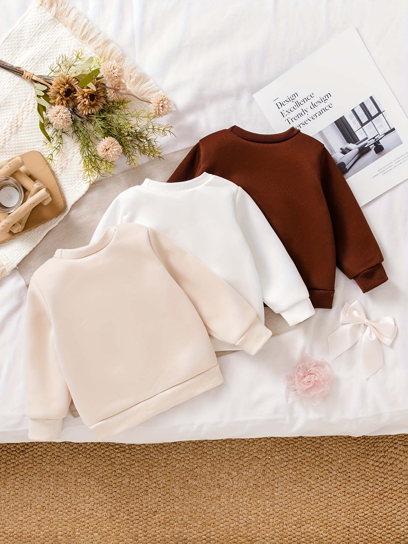 3-delige 'Wintertrui Set - Eerste Outfit met "Mama's" Lettering