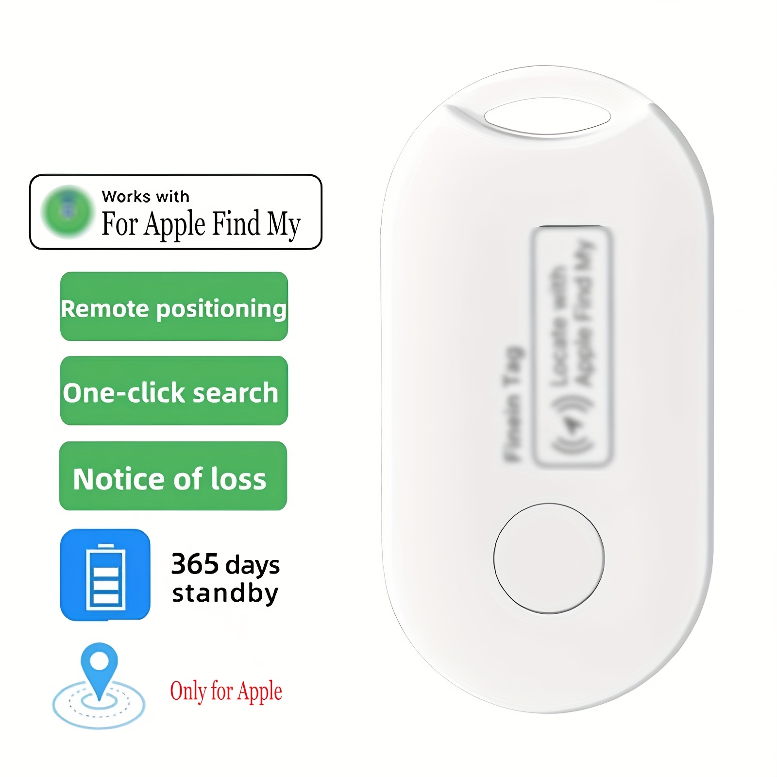 Image of Intelligent Gps Anti Loss Device Real-time Tracking, Positioning , Anti Loss Alarm, For Mobile Phones, Wallets, Dogs, Cats, Pet Keys, Finder (only Compatible With Ios)