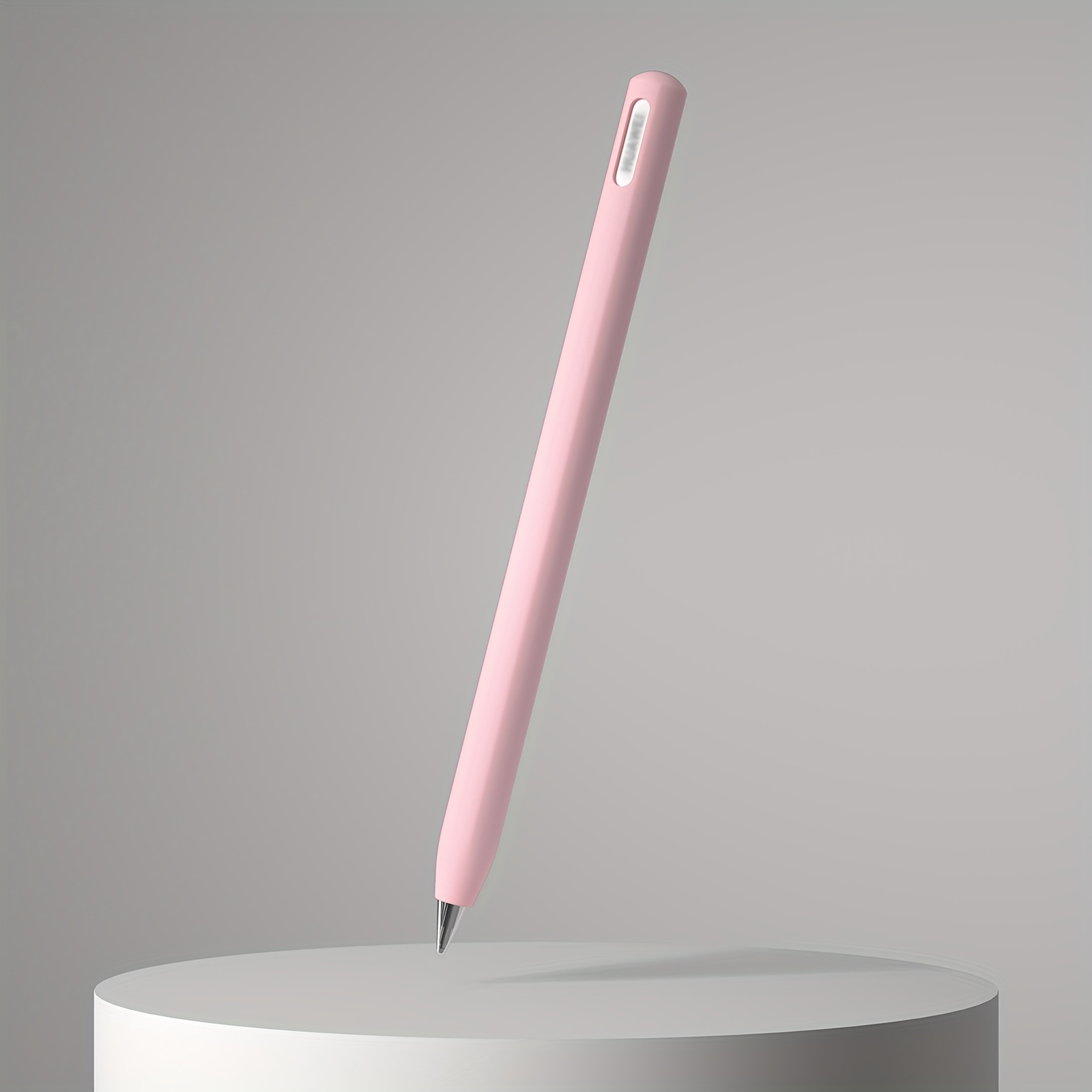 TEMU Nouveau étui de en silicone pour stylos capacitifs Huawei, compatible avec le Huawei (1ère et 2ème génération). Doté d'une texture beige