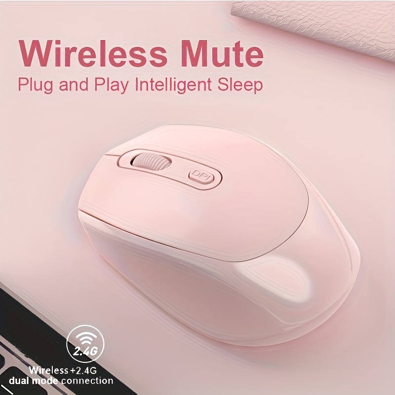 Acquista Mouse wireless 2.4G Mouse silenzioso ricaricabile Mouse