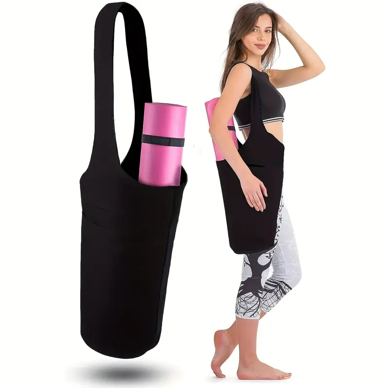 Portable Yoga Mat Bag Long Tote Pockets Holds Yoga - Temu