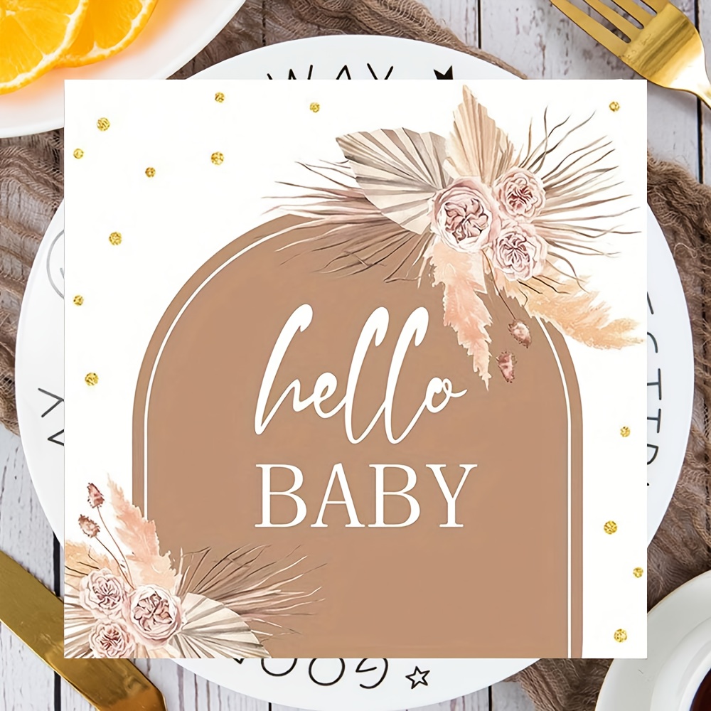 Glitzer-Banner "It's A Boy" – Für Babyparty, Geschlechts-Enthüllung & Dekoration, Blau