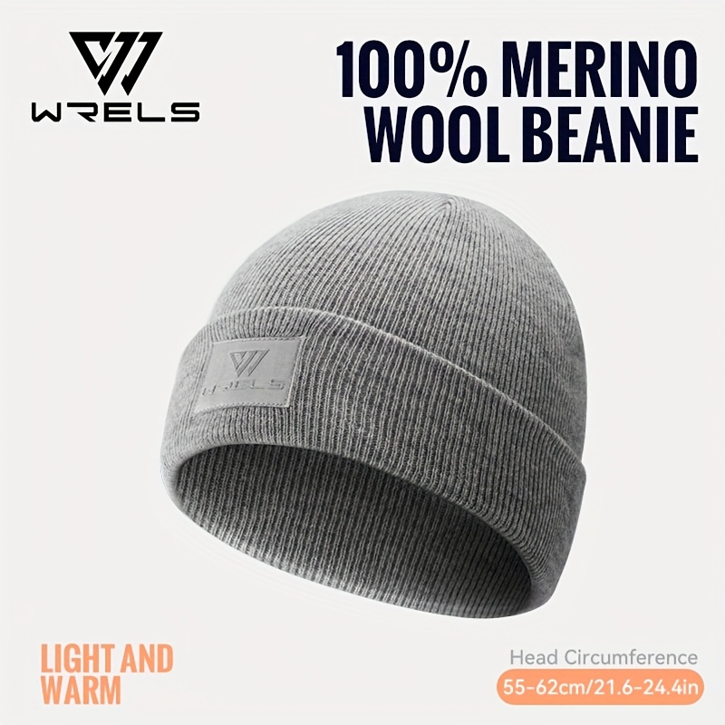 100% Wool Beanie for Winter Wear