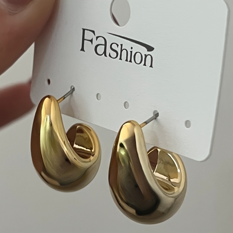 2pcs Teardrop Dangle Earrings Non Feathered for Daily & Festive Occasions