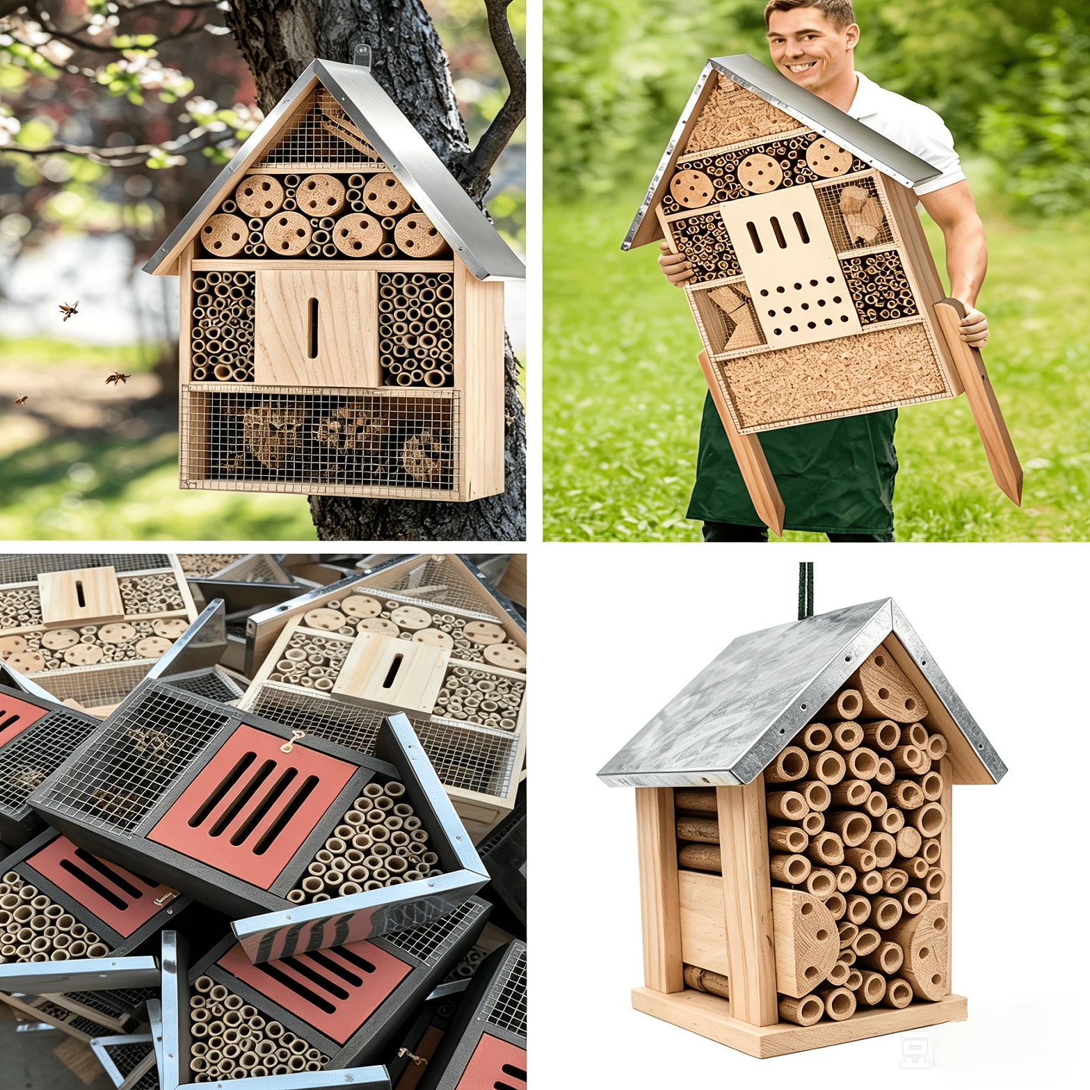 insektenhotel holz  mehrere gren verfgbar insektenheim - Temu Germany