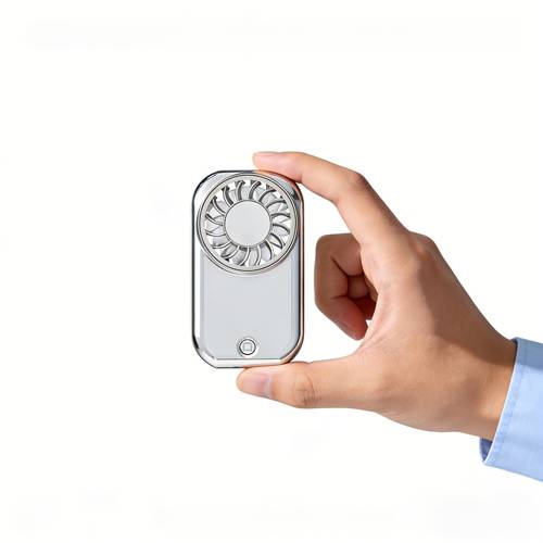 tragbarer mini-ventilator | leise | lange akkulaufzeit/mini-handventilator, tragbarer usb-wiederaufladbarer taschenventilator, 5 geschwindigkeiten, leiser kühlventilator für reisen, büro, outdoor, kleiner persönlicher ventilator für frauen und männer