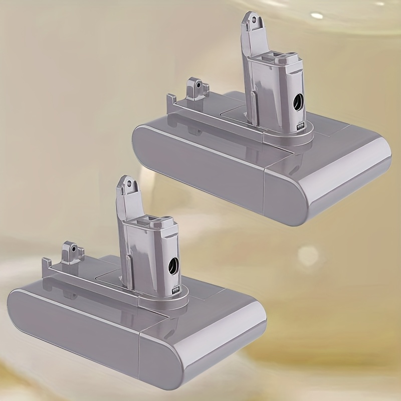 TEMU 2pack Replacement Battery 21.6v 6400mah Dc31b Battery Lithium For Dc31b Type B Dc34 Dc35 Dc44 Dc45 17083-2811 Cordless Handheld Vacuum Cleaner