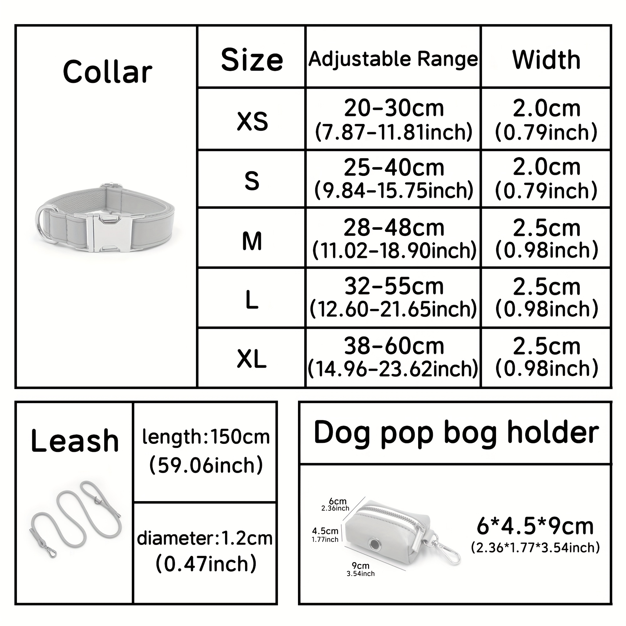 Customizable Soft and Comfortable Velvet Pet Dog Collar with High-Tensile Zinc Alloy Hook Buckle, Hand-Woven Round Rope Waste Bag Set. Free Laser Engraving of Pet Dog's Name and Owner's Phone Number. Dog Birthday Gift, Wedding Gift, Christmas Gift