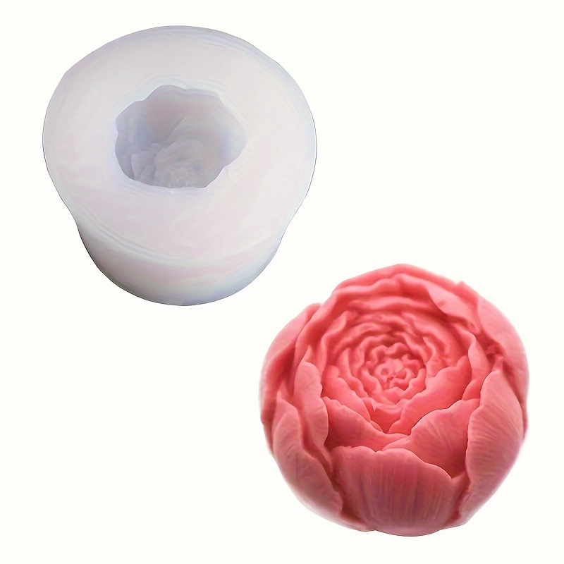 

Silicone Mold For Making Rose Soap - 1 Piece
