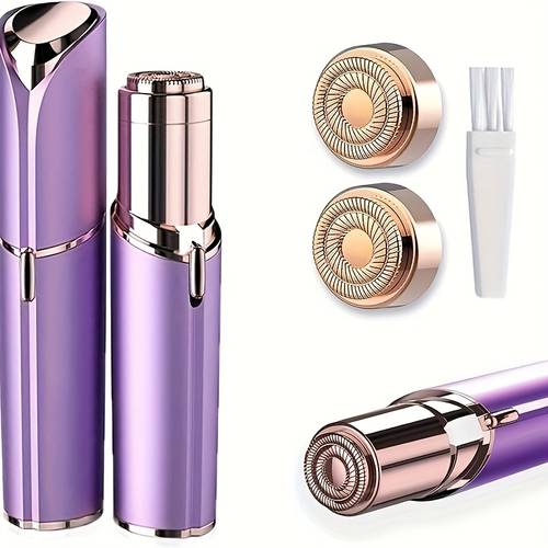 facial hair trimmer for women hair trimmer device portable womens for lip chin with usb colors white blue purple