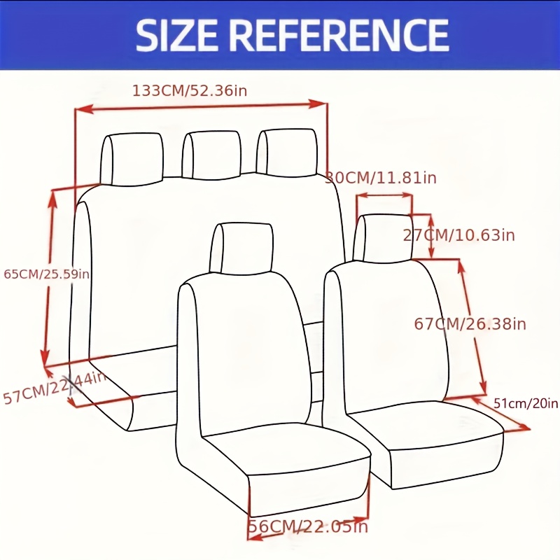 car seat cover set   universal pu pu leather car seat covers complete set   suitable for front and rear separate seats car interior accessories suitable for sedans and suvs