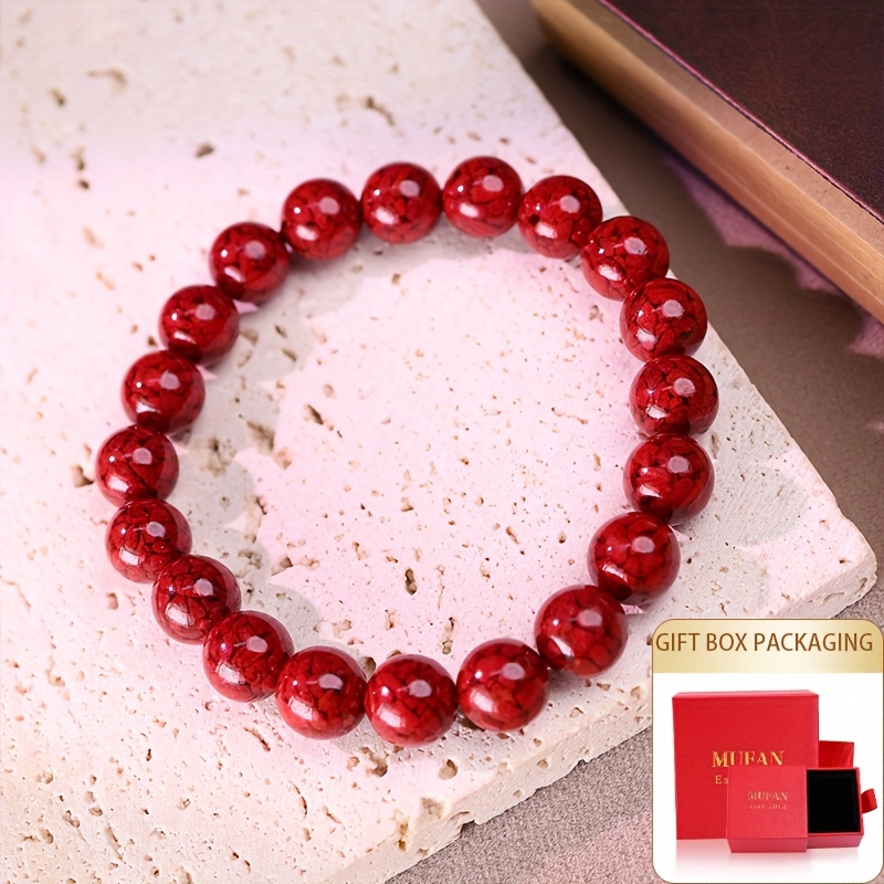 Cinnabar Bracelet Gift Box Packaging for Women