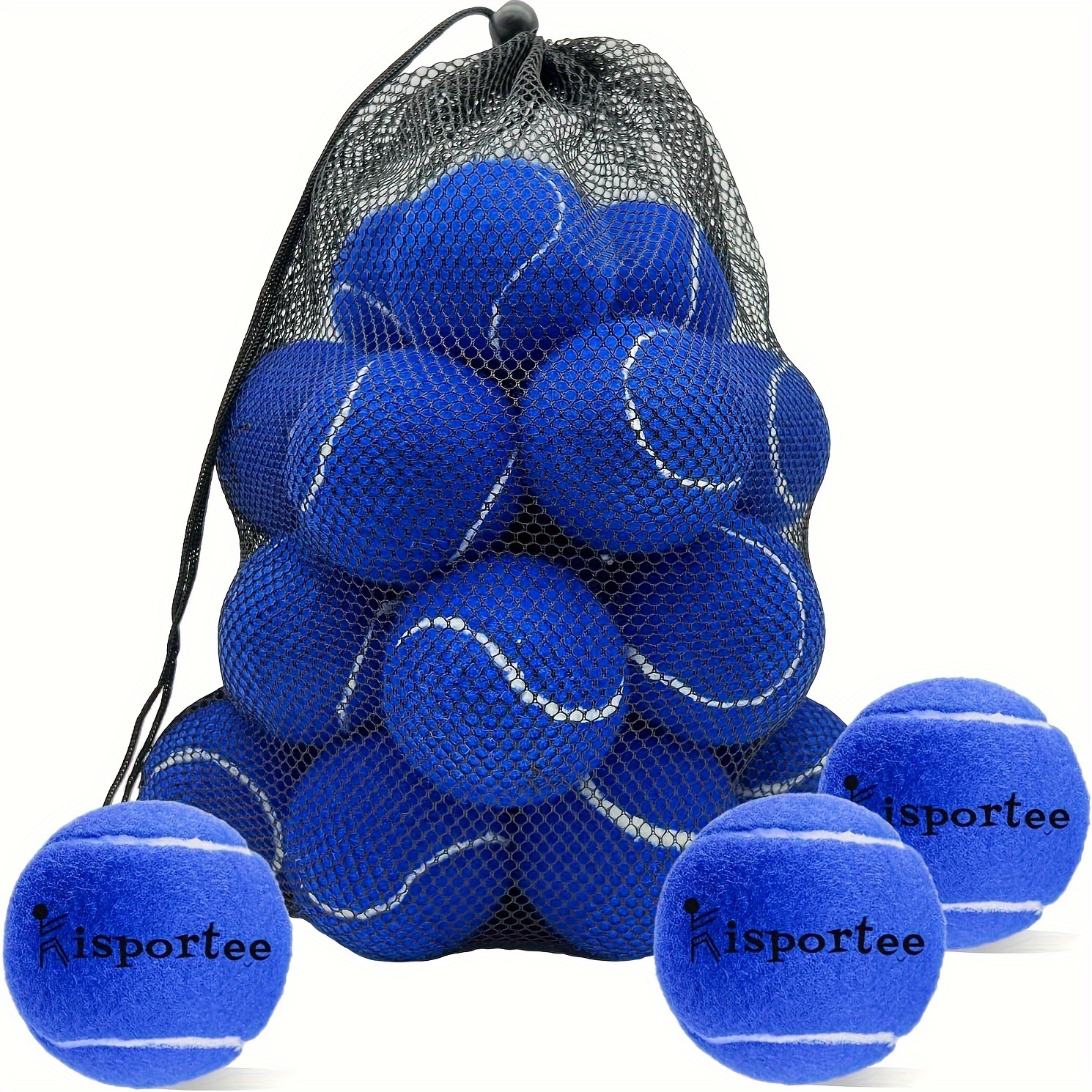 

Tennis Ball, 18 Pack Training Practice Tennis Ball, Tennis Balls For Dog, Pet Dog Playing Balls, Beginner Tennis Balls Come Bag, Bounce, Duable