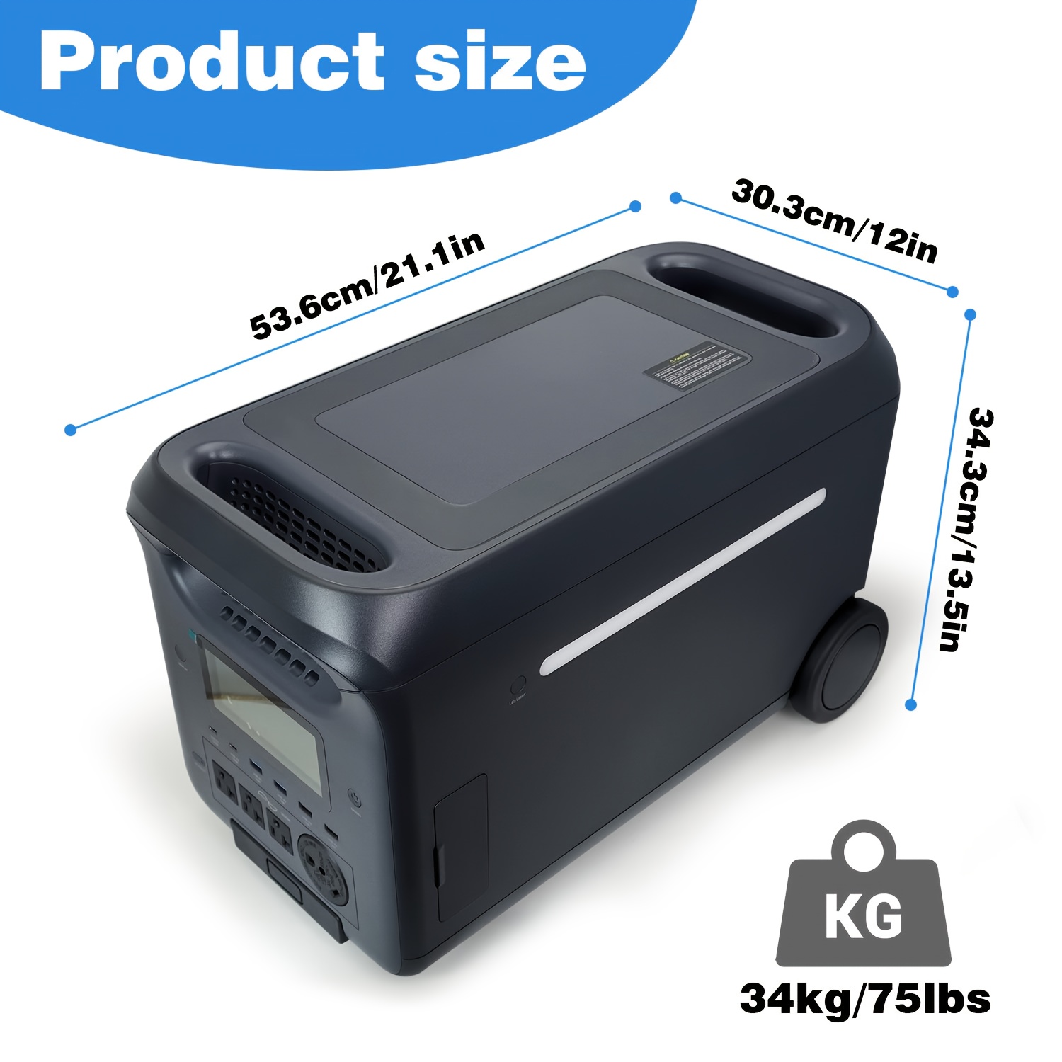 portable power station 3000w 5000w 2560wh lifepo4 - Temu