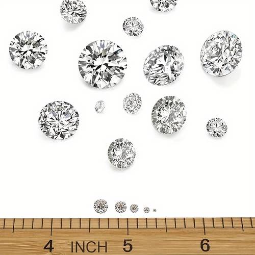 50pcs small cubic zirconia face including 10 0 1cm 0 03inch 10 0 2cm 0 08inch 10 0 3cm 0 12inch 10 0 4cm 0 16inch 10 0 5cm 0 20inch transparent pointed small cubic zirconia for nail art