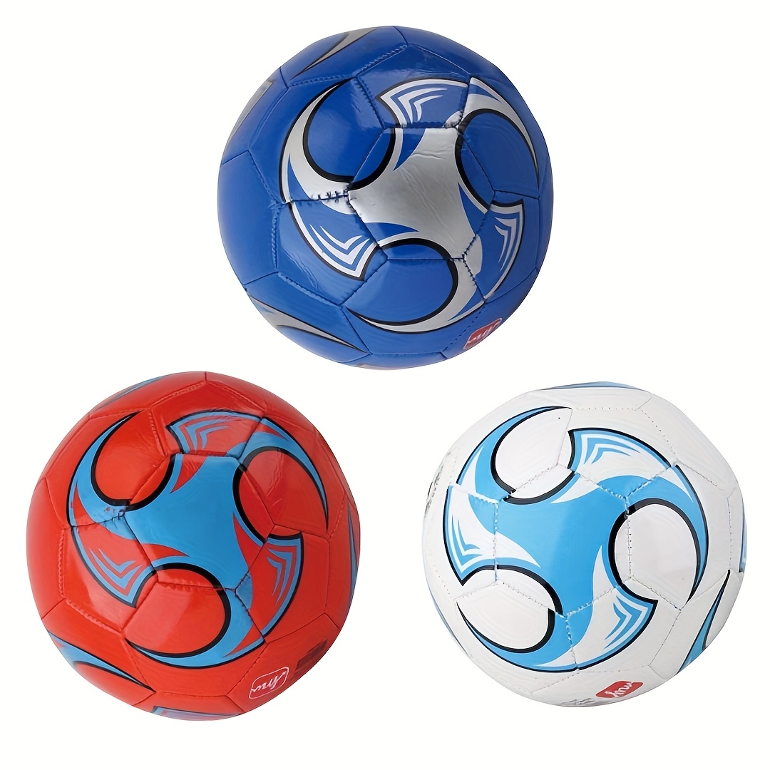TEMU Adult Size 5 Pvc Soccer Ball - Durable, Machine-stitched, Soft And Comfortable, Suitable For Training And Matches