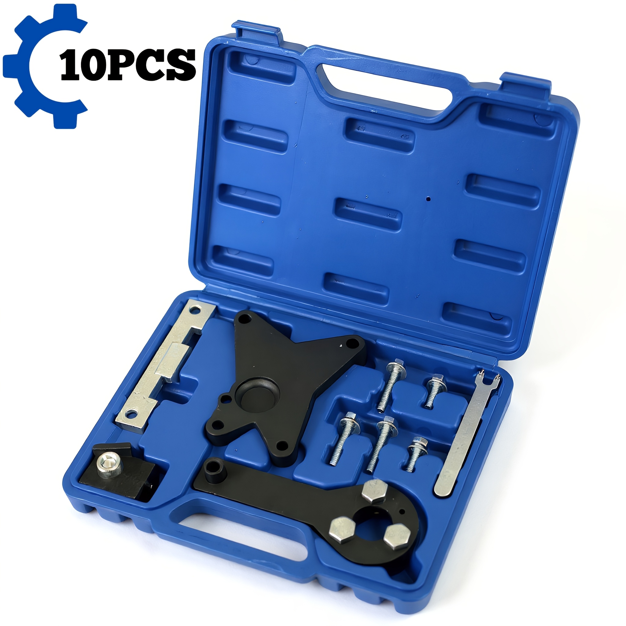 Image of 1 Set For For Fiat 500 8v Engine Camshaft Locking Timing Tool Kit Suitable For Fiat 500, , Punto, Pa1, 1nda 1.2/ 1.4 Engine Timing Belt Adjustment Tool