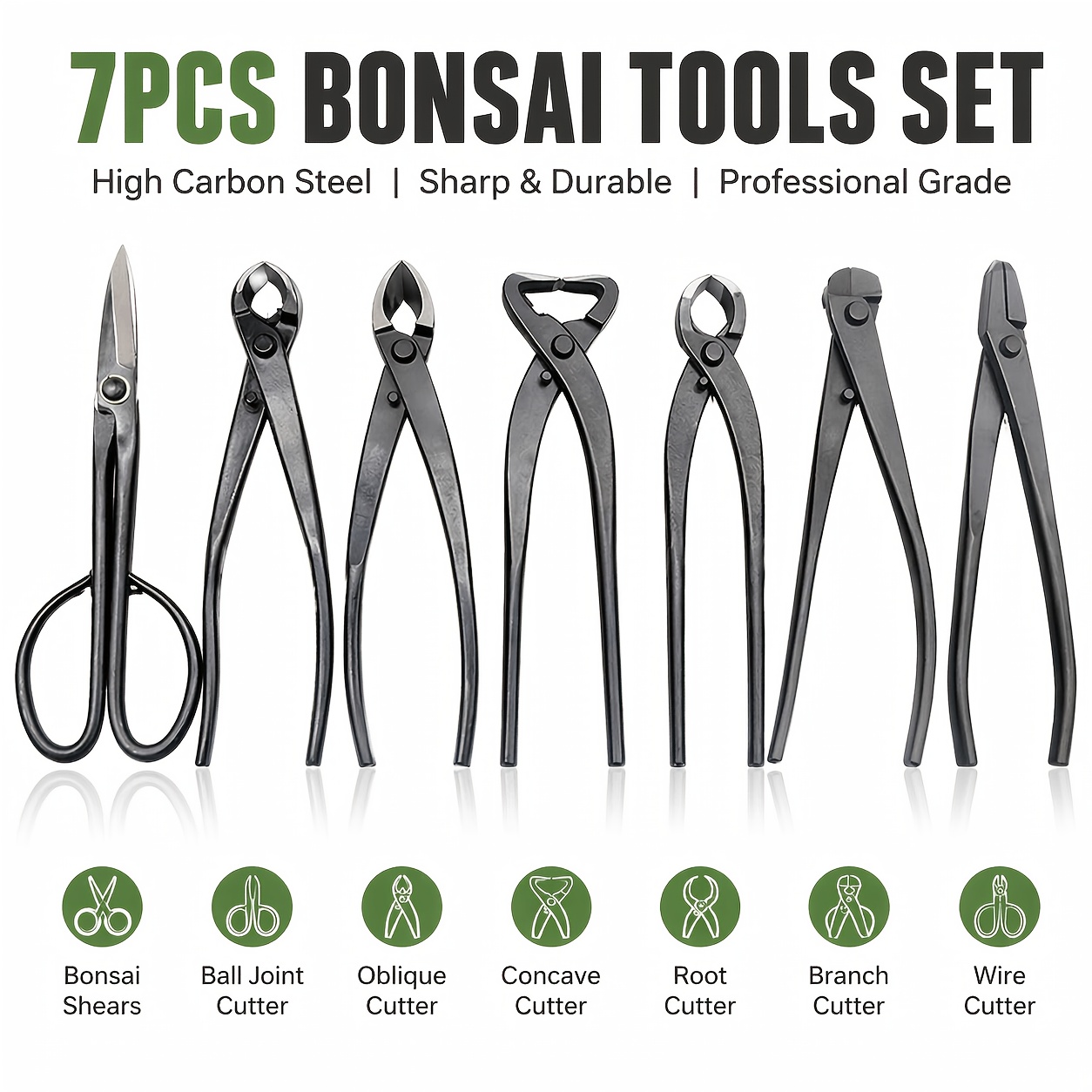 bonsai tools set sold on Temu United States