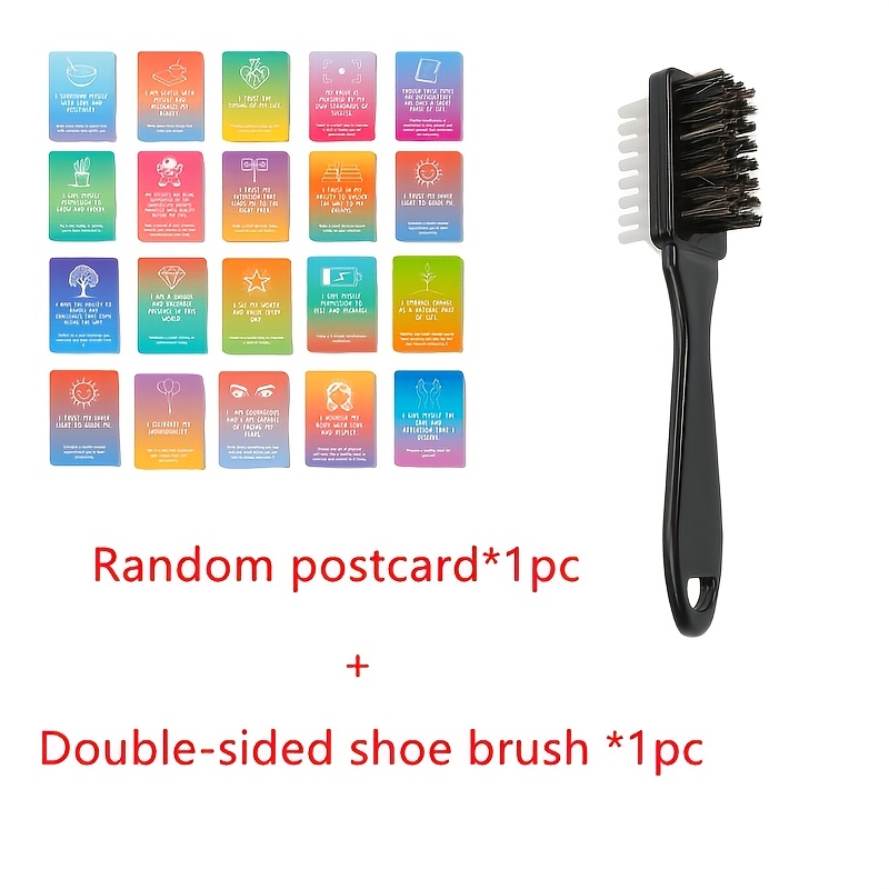 TEMU Brosse à récurer de haute qualité pour chaussures avec gomme - Matériau durable, convient aux bottes, articles en simili et à des chaussures.