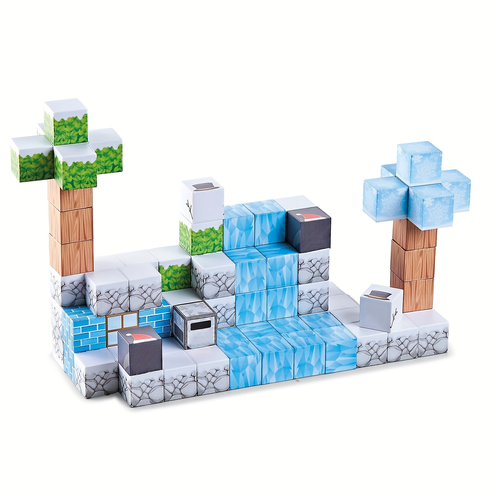 

Magnetic Building Blocks - Build Ice , Girls Toys Stem Sensory Children's Games Toddler Toys Christmas Birthday Gifts For Girls And Boys 3+ Years Old