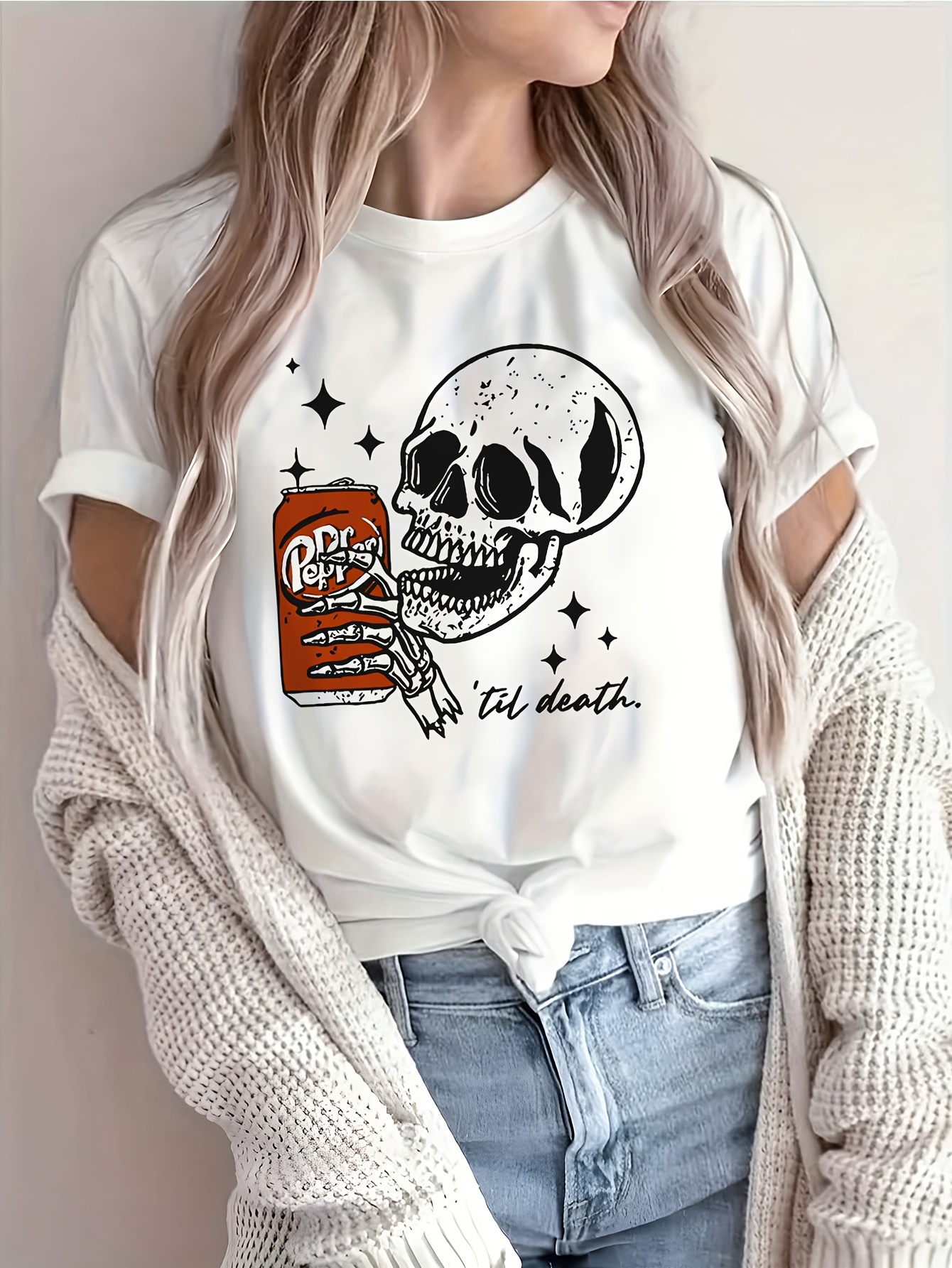 Ropa con calaveras mujer hotsell