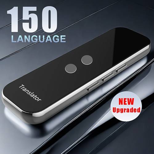 one portable language translation device instant two way translator online voice translation app supports 150 languages high translator for travel business and learning