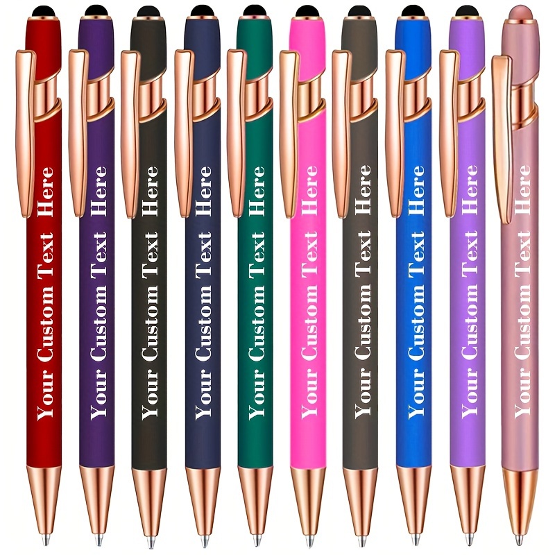 

Customizable Pen - Writing, Retractable, & - For Christmas, Day, - Ink