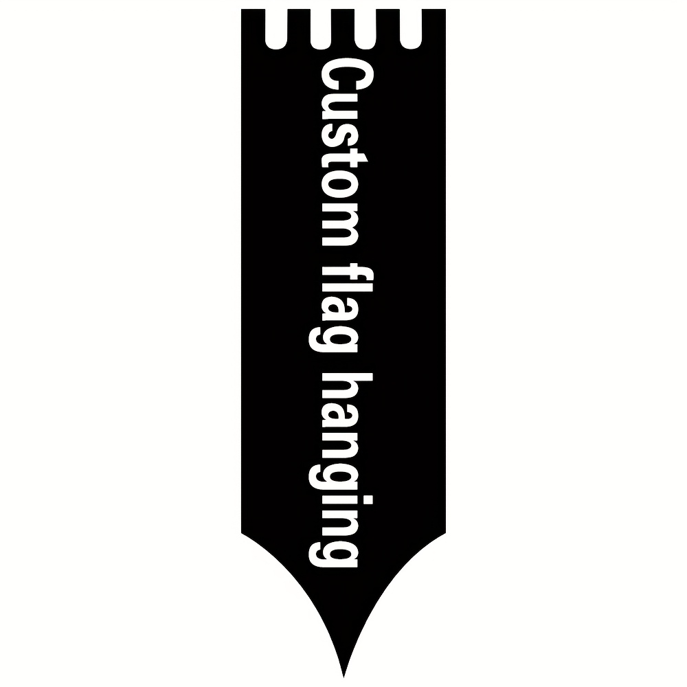 A Custom Decorative Flag With A Design, Featuring Anime, Single-sided Digital Printing, Suitable For Indoor And Outdoor Decoration, And