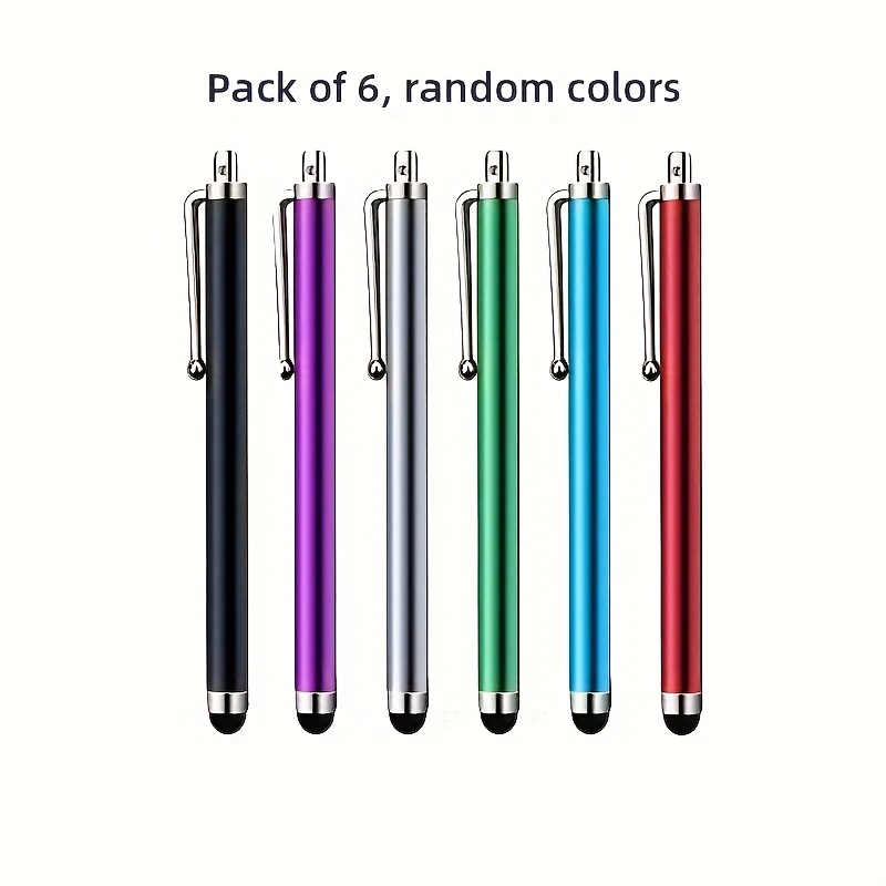 Random Color, 2 Pack 6 Pack 10 Pack Of Universal Stylus Pens, Compatible With Ipad, Iphone, And Touch Screens