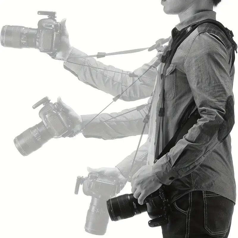 Sangle Appareil Photo Cotton Carrier CCS G3 Harnais Pour Appareil Photo Gris Harnais Appareil Photo Randonnée Sangle Appareil Photo Cotton Carrier CCS G3 Harnais Pour Appareil Photo Gris Harnais Appareil Photo Randonnée