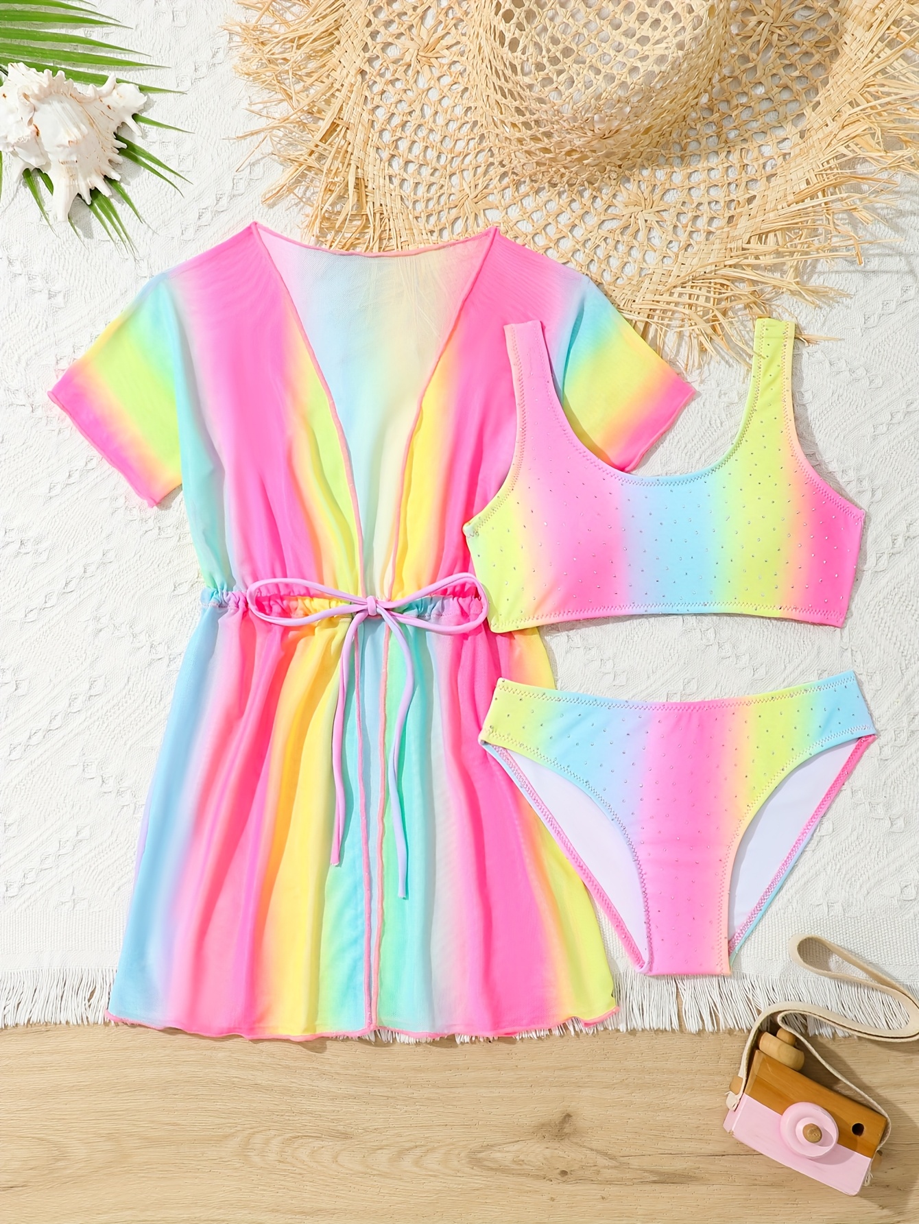 Colorful Bikini Set for Girls