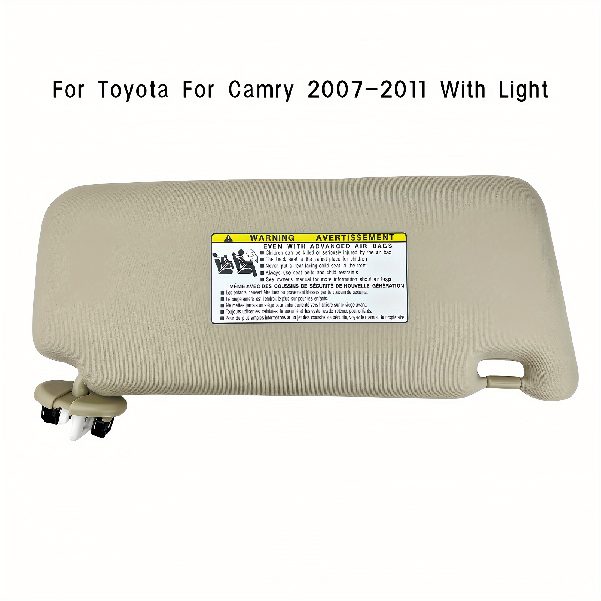 2011 camry deals sun visor replacement