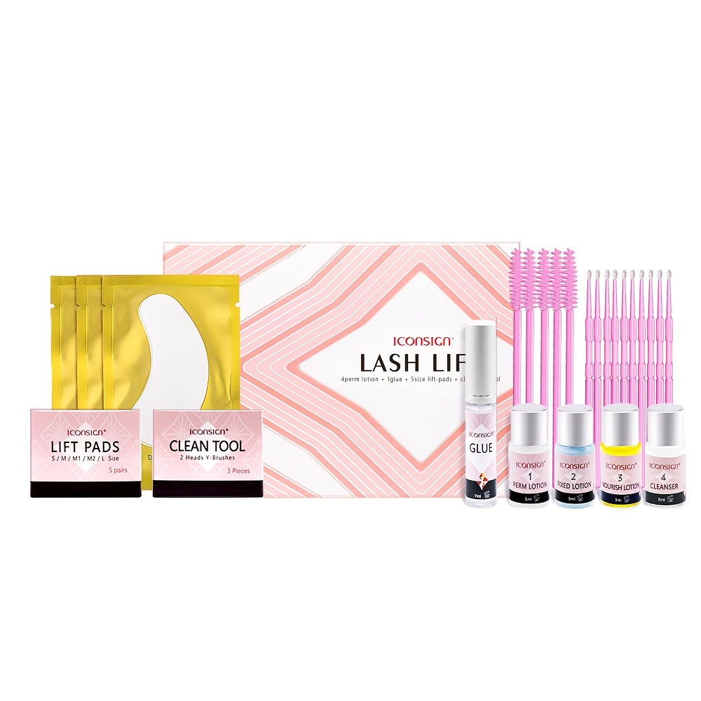 Kit Rehaussement De Cils (Lash Lift) 2025 - Complet Pour Usage Maison Et Pro