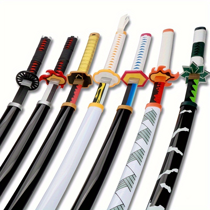 

31.5inch Anime Sword Safe Not Sharp, Csplay Props Collection Halloween Gifts With Holder And Belt