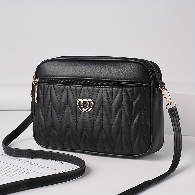 Image of Fashion Lady Crossbody Bag Large Capacity Leisure Female Bag Space Shoulder Strap Detachable Adjustable Bag Suitable For Daily Use