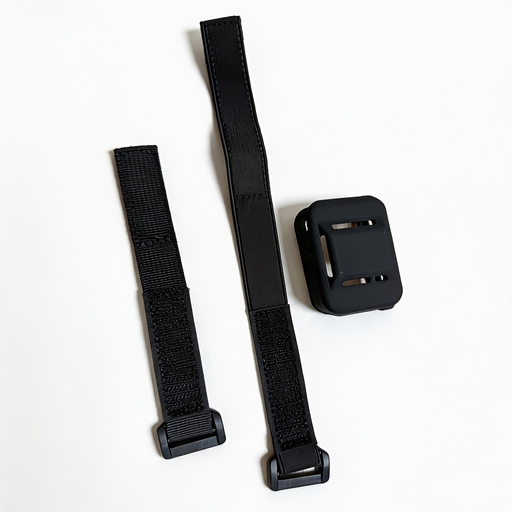 TEMU [yoobao] Multifunctional Silicone Wrist Strap Case For Nano, Adjustable Camera Wristband Mount, Pet Collar Pov Holder, Cycling Handlebar Fixing