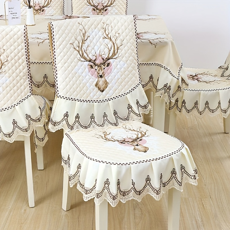 1pc boho style lace chair cover set dining chairs hand wash Temu