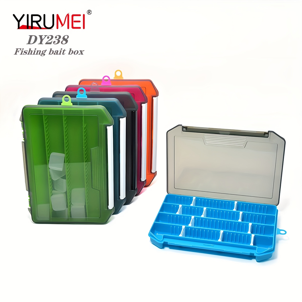 1pc, small tackle storage box, 3.94x2.56x1.18inch, portable accessory  organizer - sports & outdoors - Temu