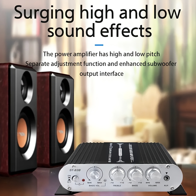 Integrated Amplifier Best Amp Speakers Channel Audio Power