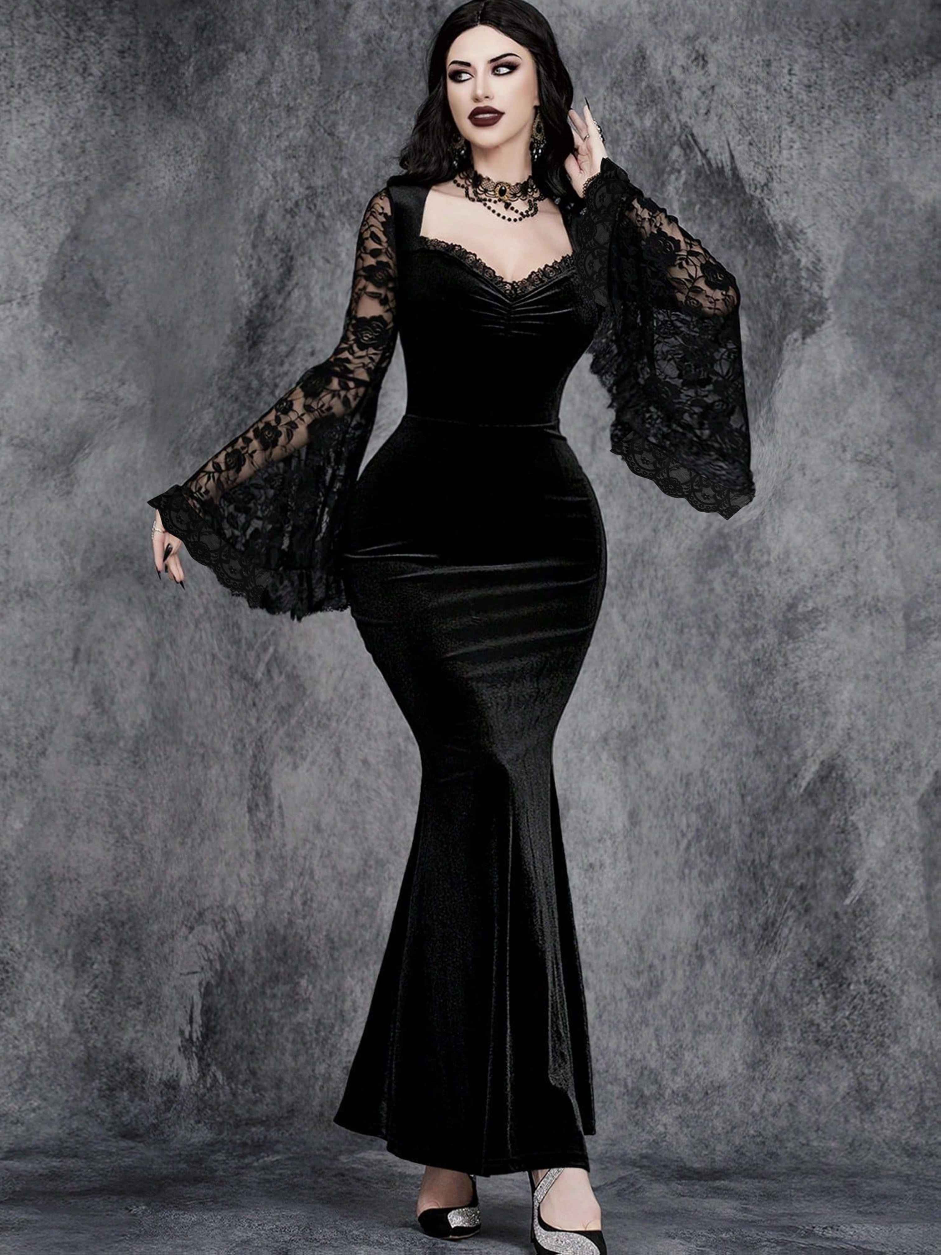 formal gothic dresses The Emily Dress 28 main image 1