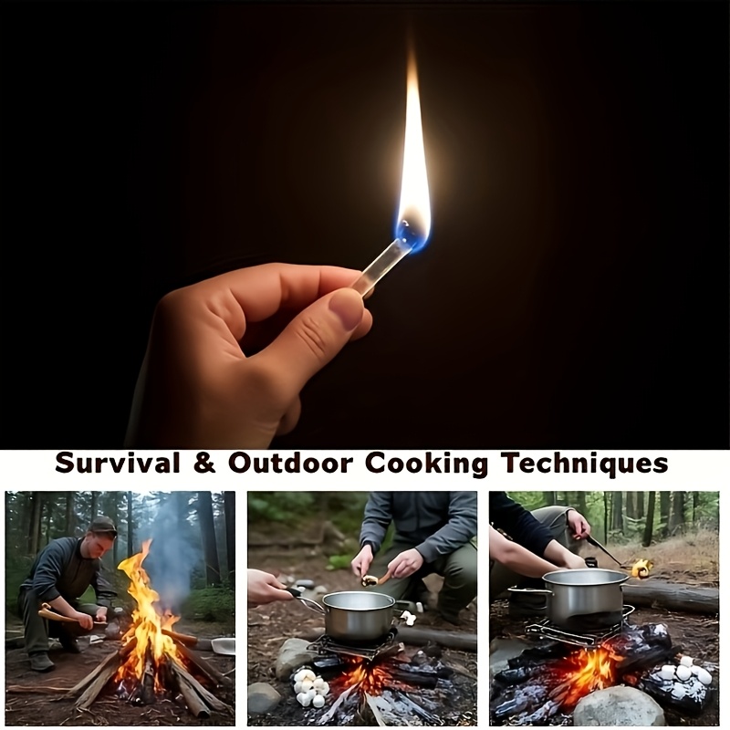 100pcs Fire Starter Kit for Camping & Emergencies