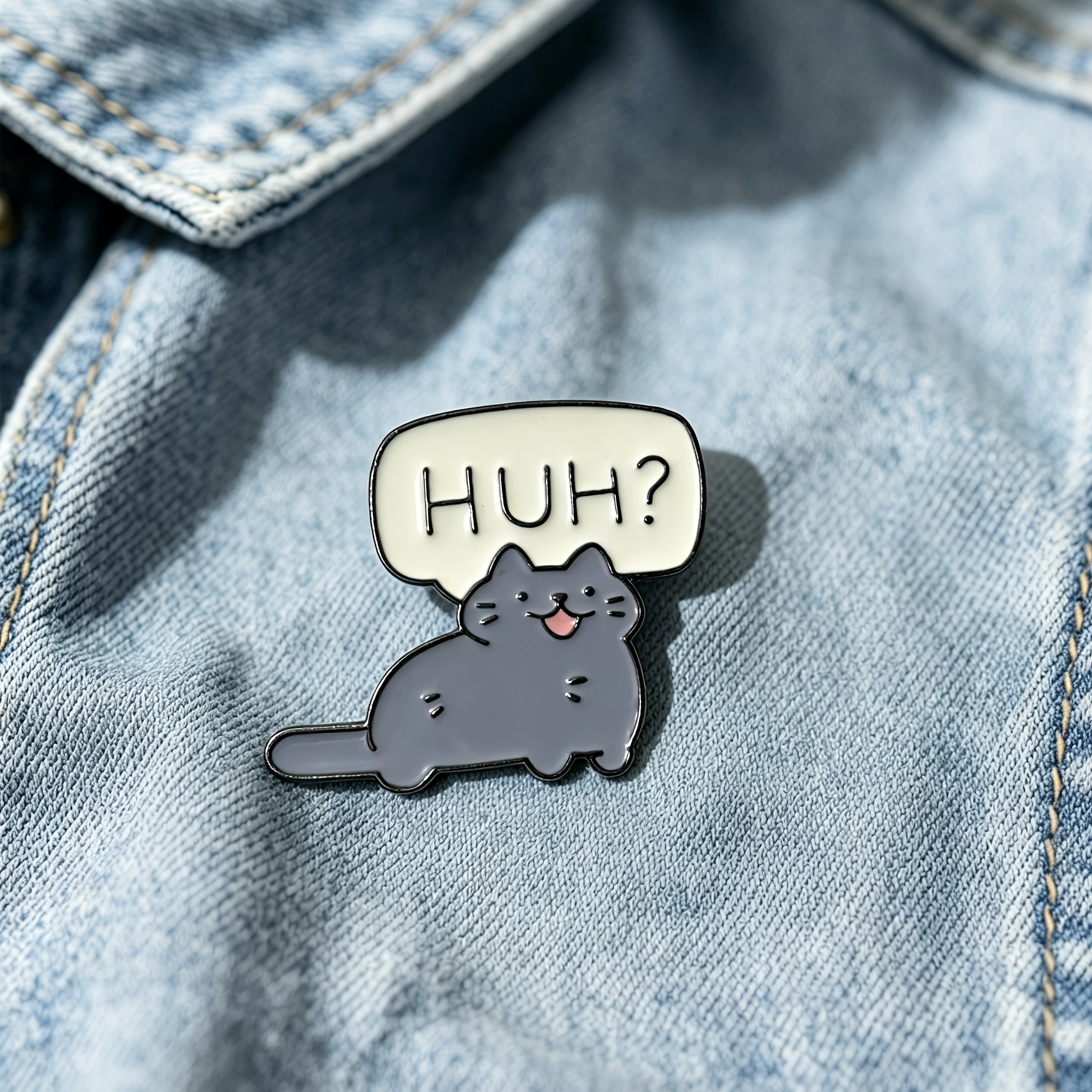 Cartoon Cute Stone Enamel Pin Decorative Brooch