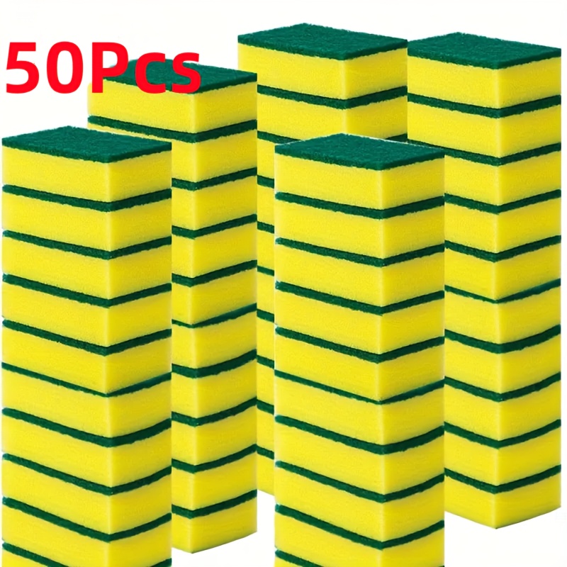   sponge kitchen sponge dishwashing sponge multifunctional cleaning sponge dual purpose scrubber durable and scratch resistant sponge super absorbent cleaning supplies kitchen supplies