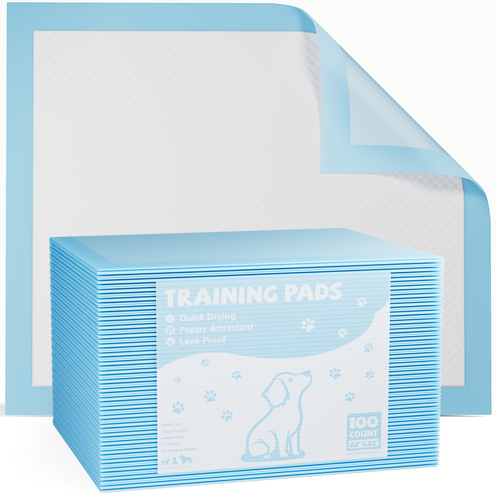 

Ultra Absorbent Puppy Training Pads, Leak-proof, Quick-dry Surface, 28"x34" - Perfect For Dog Pee