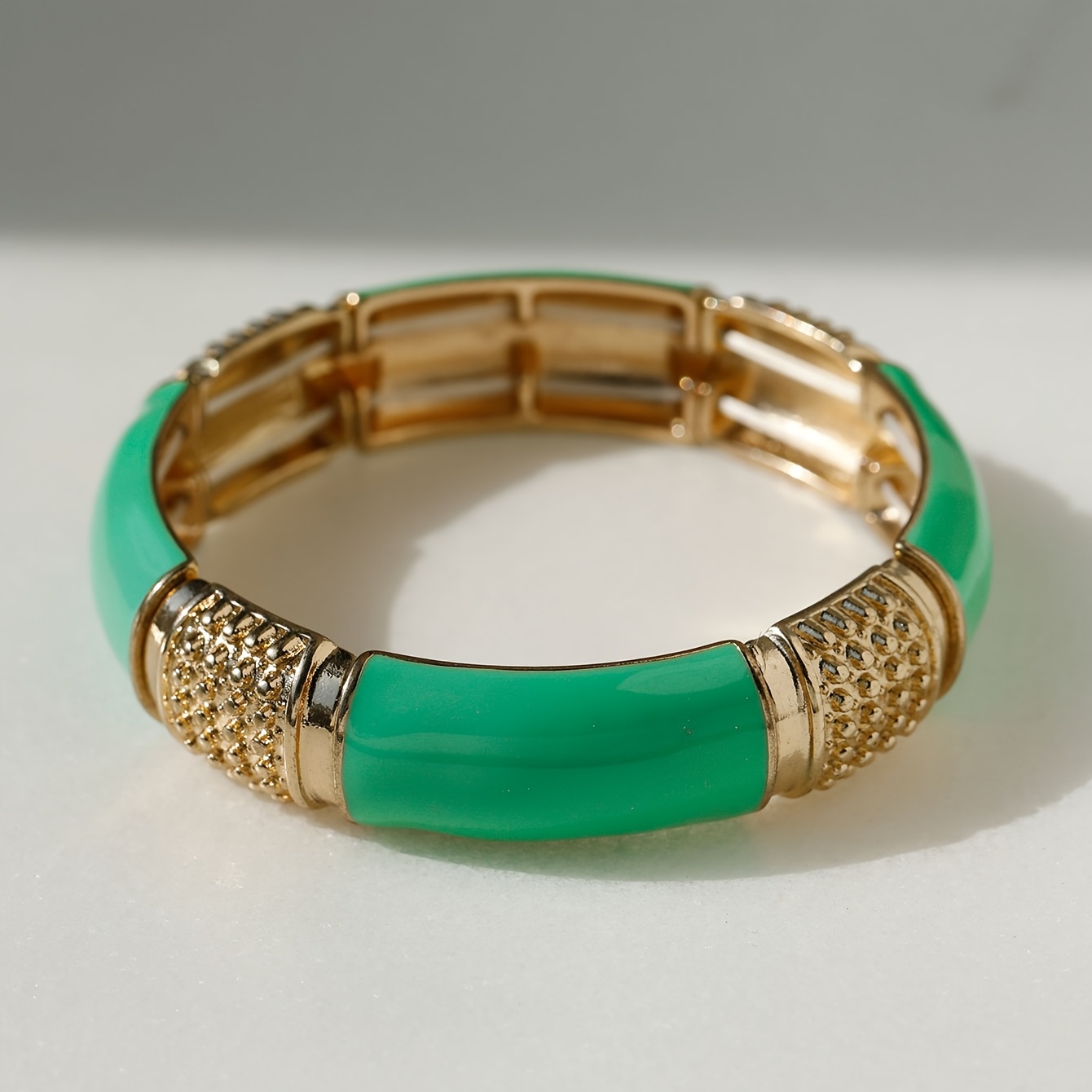 TEMU Bracelet Élégant en Couleur Émail , Bracelet de Cadeau pour Couples avec Date, Ornement Adapté aux Festivités et au Port