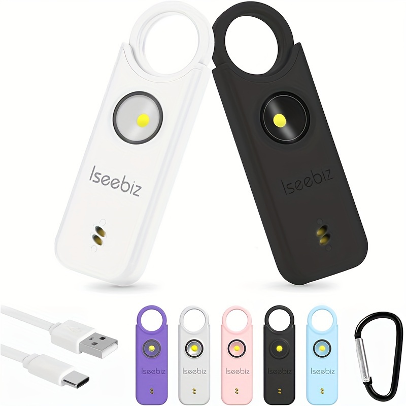 TEMU New For 2024: Night Walking + Window Intrusion Prevention Dual-use Security Buzzer Goods Security Alarm Security Goods Security Bell 135db