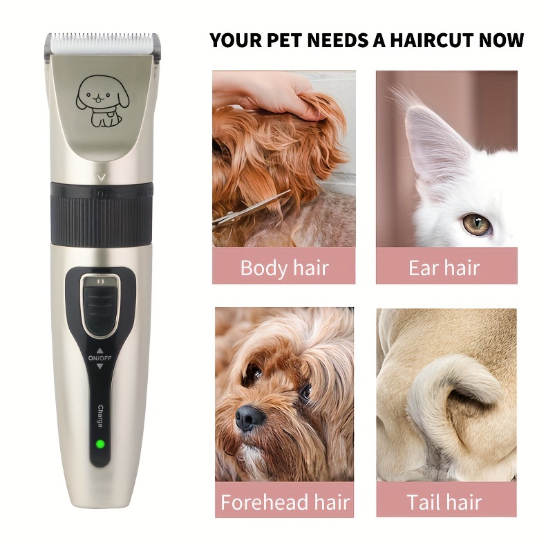 Dog grooming electric outlet clippers