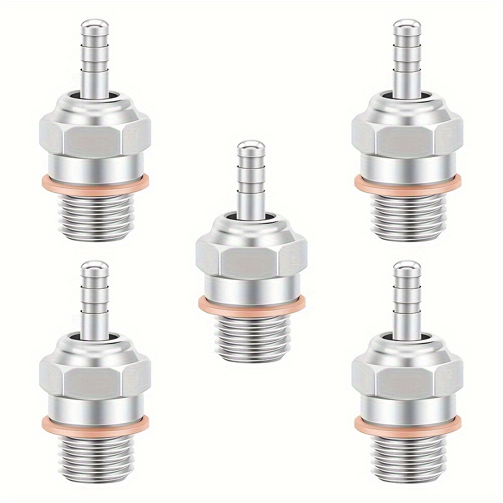 Image of Epinon Rc Compatible For Os 8 Glow Plugs - Compatible For For For Hsp For Hpi Hot Spark Plug, Compatible For For For 1/8 1/10 Scale Rc Car Truck Buggy Engine Parts