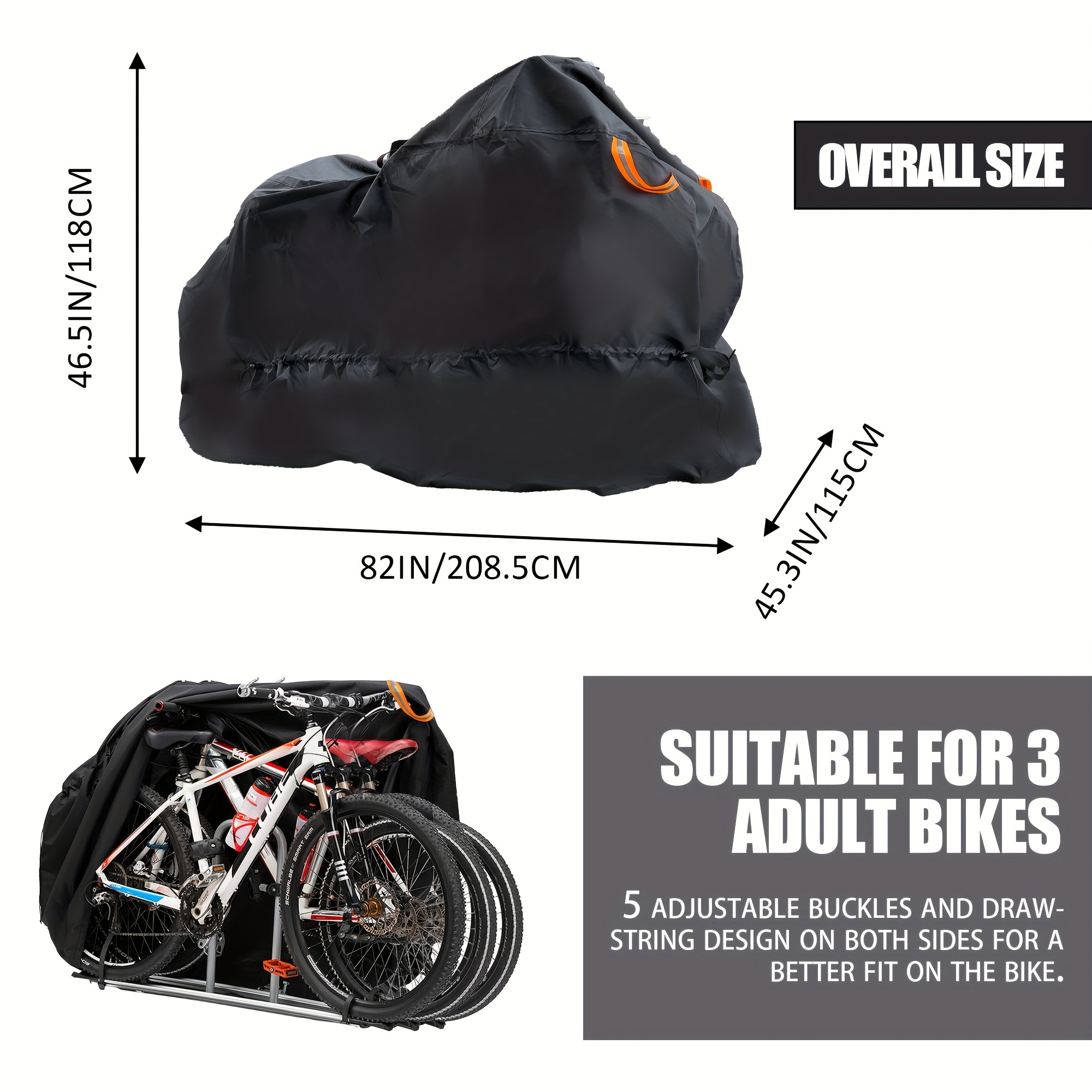 waterproof bicycle cover for 2 bikes